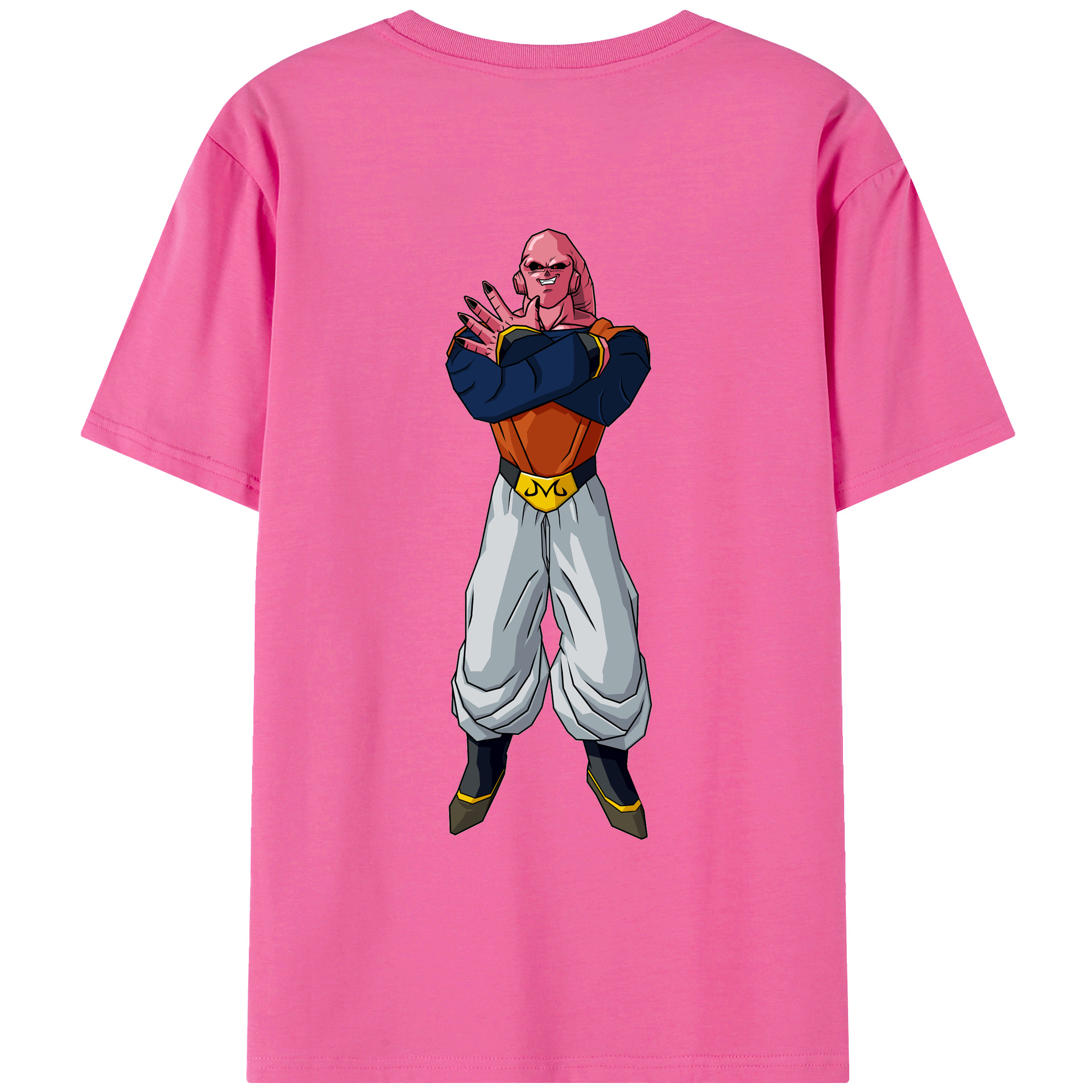 （画像用） ドラゴンボール 魔人ブウ DRAGON BALL Majin Buu レディース半袖Tシャツ(バックプリント)